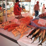 Рыбный рынок в гавани