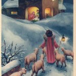 Старинные рождественские открытки