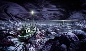 Карл Уорнер- пейзажи из еды