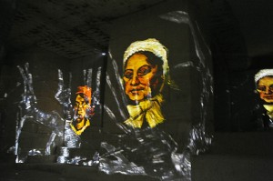 Мультимедийное шоу в Ле-бо-де-Прованс