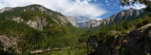 Долина Йосемити с видом на тоннель