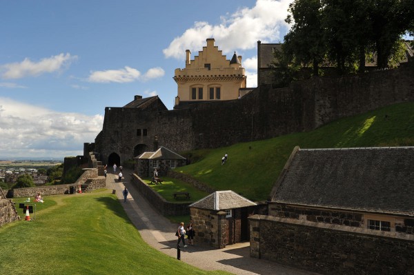 Вид на замок Стерлинг