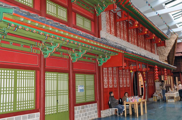Фасад китайского павильона