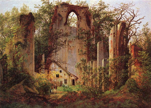 Ruins-of-the-Monastery-Eldena-near-Greifswald.-1824-1825.-Oil-on-canvas-35-x-49-cm.-Inv.-NG-1534