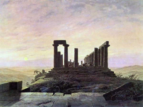 The-Temple-of-Juno-in-Agrigento-(1828-30)