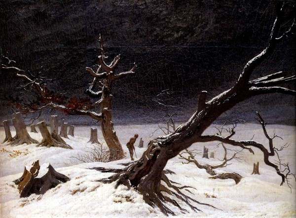 Winter-Landscape-(1812)-Staatliches-Museum,-Schwerin