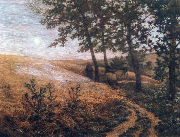 Богаевский-Константин-Федорович-(1872-1943)Вечерний-пейзаж.-1907