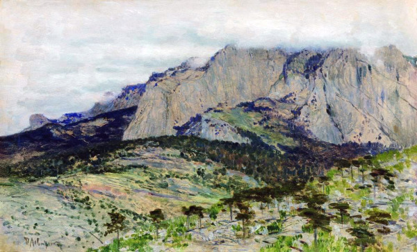 Левитан-Исаак-Ильич-(1860-1900)-Ай-Петри.-1886