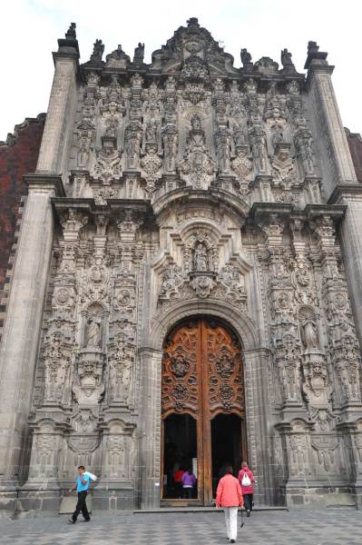 Кафедральный собор в Мехико-14