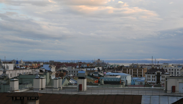 Вид с Петропавловского собора на город-2