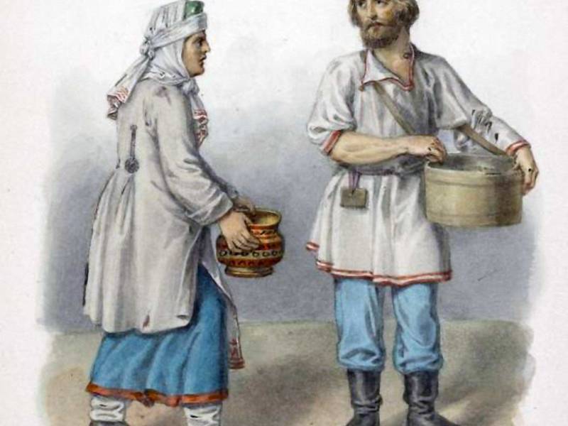 Народная одежда 19 века-63