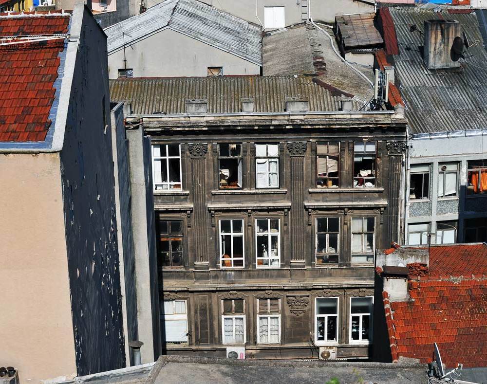 Обзорка с крыши Валиде хана -8