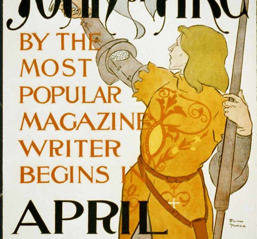 joan-of-arc-by-the-most-popular-magazine-writer-begins-in-april-harpers