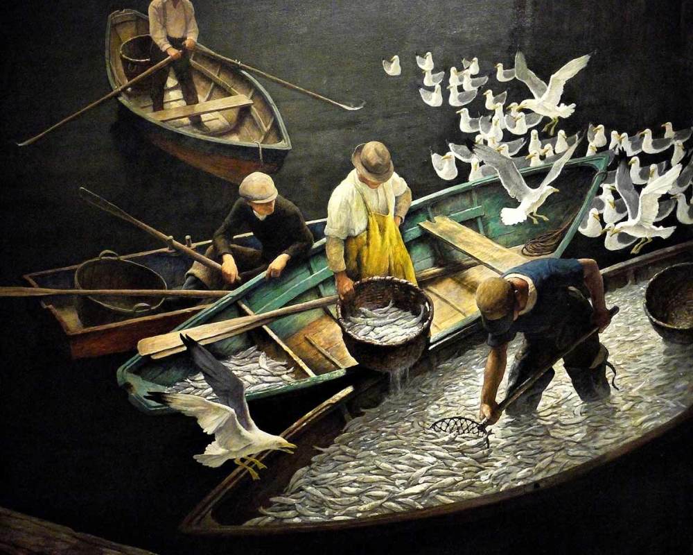 dark-harbor-fishermen-1943