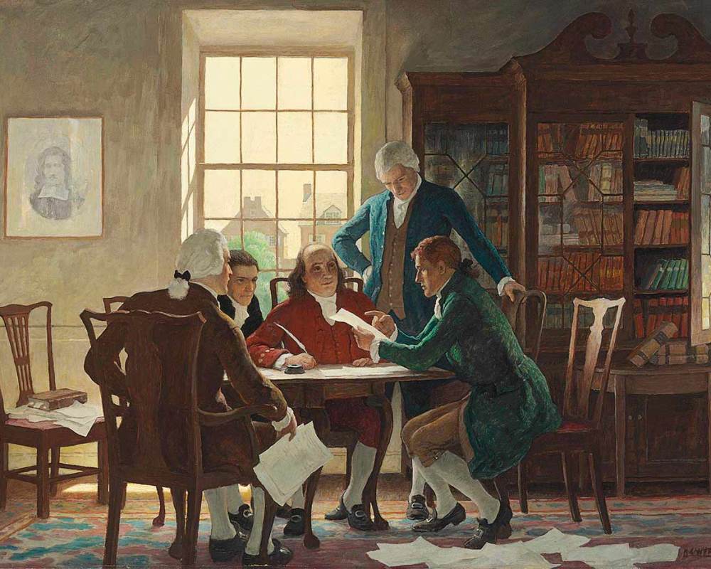 drafting-the-declaration-of-independence-1776-1944