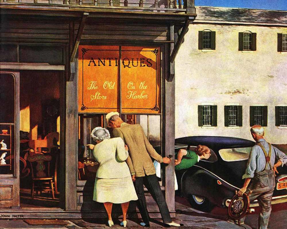 antique-store-the-saturday-evening-post-cover-june-28-1947