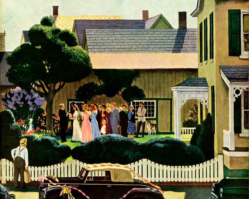 backyard-wedding-the-saturday-evening-post-cover-june-24-1950