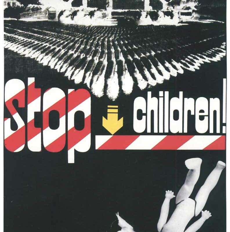 Советский плакат. Нет милитаризму!-44