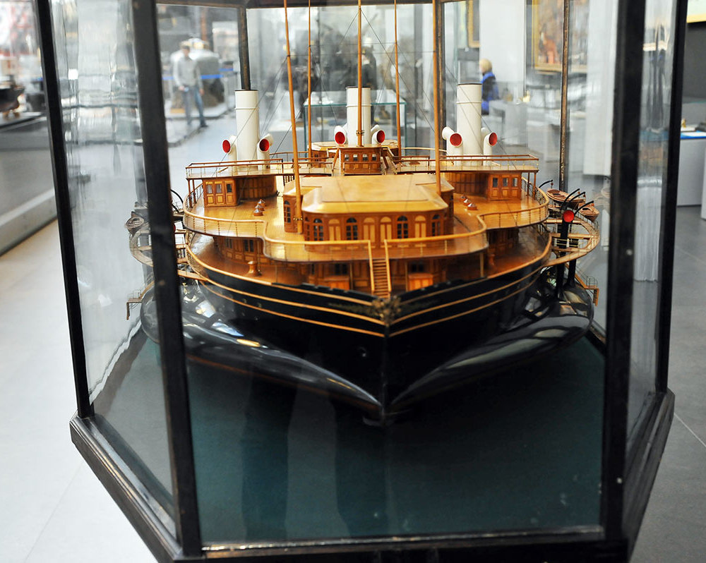 Модель императорской яхты "Ливадия" -3