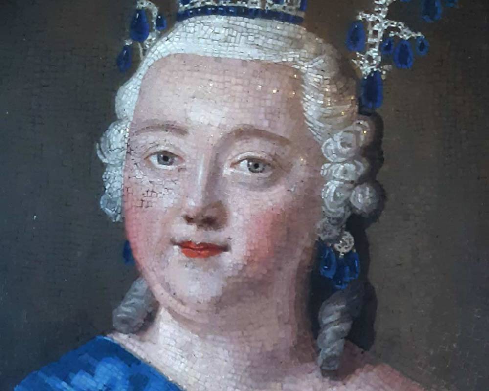 Мозаичный портрет Елизаветы Петровны-2