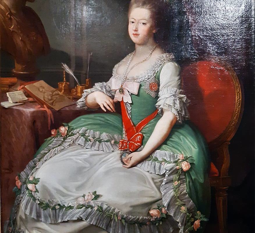 Портрет великой княгини Марии Федоровны.