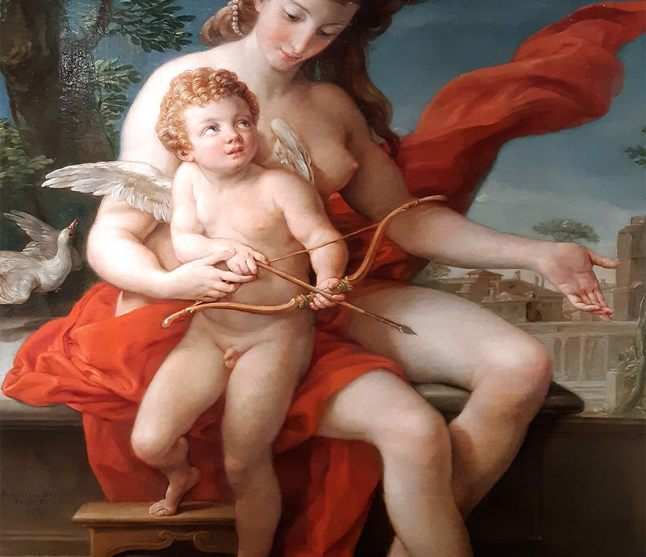 Венера и Амур (Воспитание Амура) 1785 г.