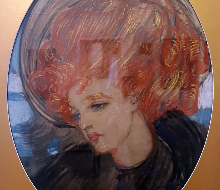 Киселева Елена Андреевна 1878-1974
Женский портрет