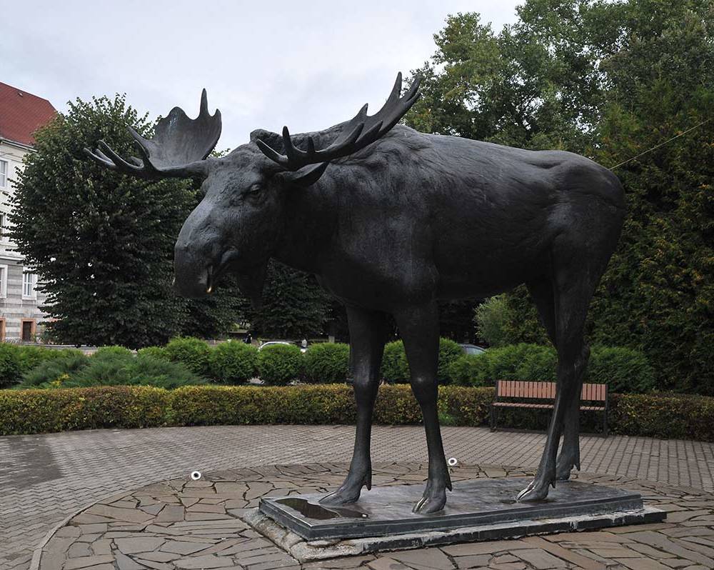 Памятник лосю -2