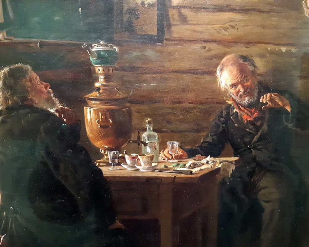 Маковский В.Е. Любители соловьев. 1873 г.-1
