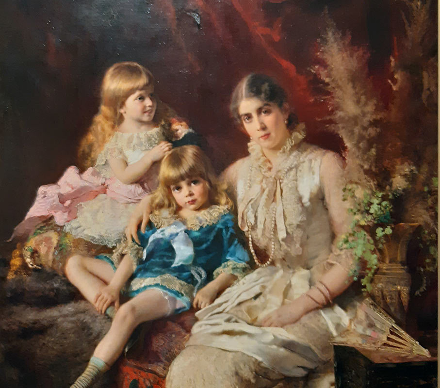 К.Е.Маковский. Семейный портрет