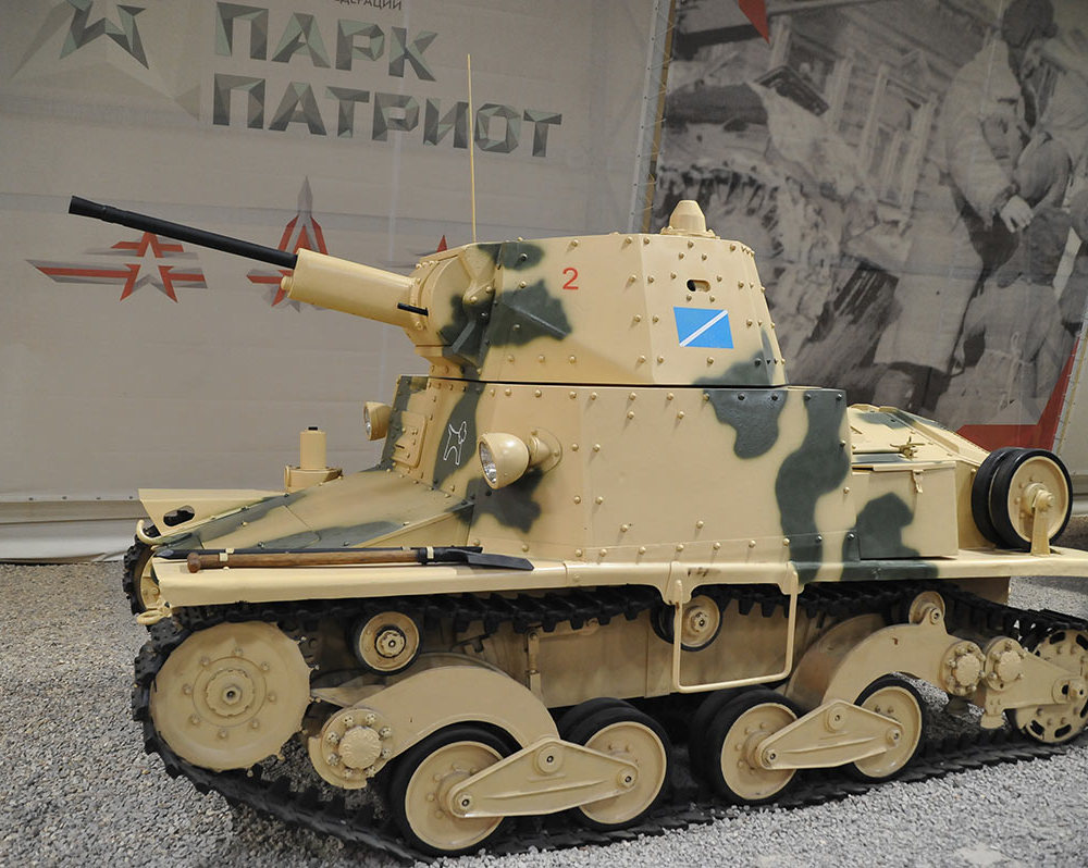 Польский легкий танк Fiat- Ansaldo L6-140