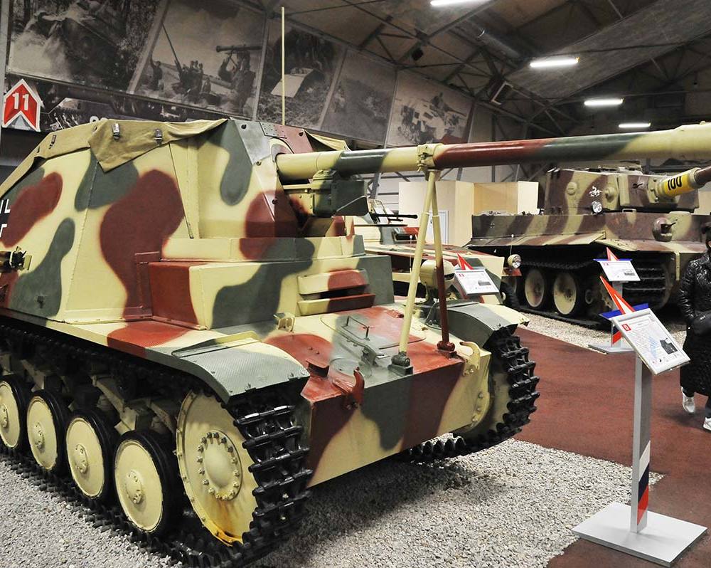 Немецкая самоходная артустановка Marder II