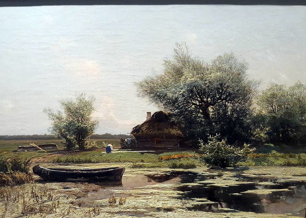Клевер Ю.Ю. (1850-1873) У пруда -1