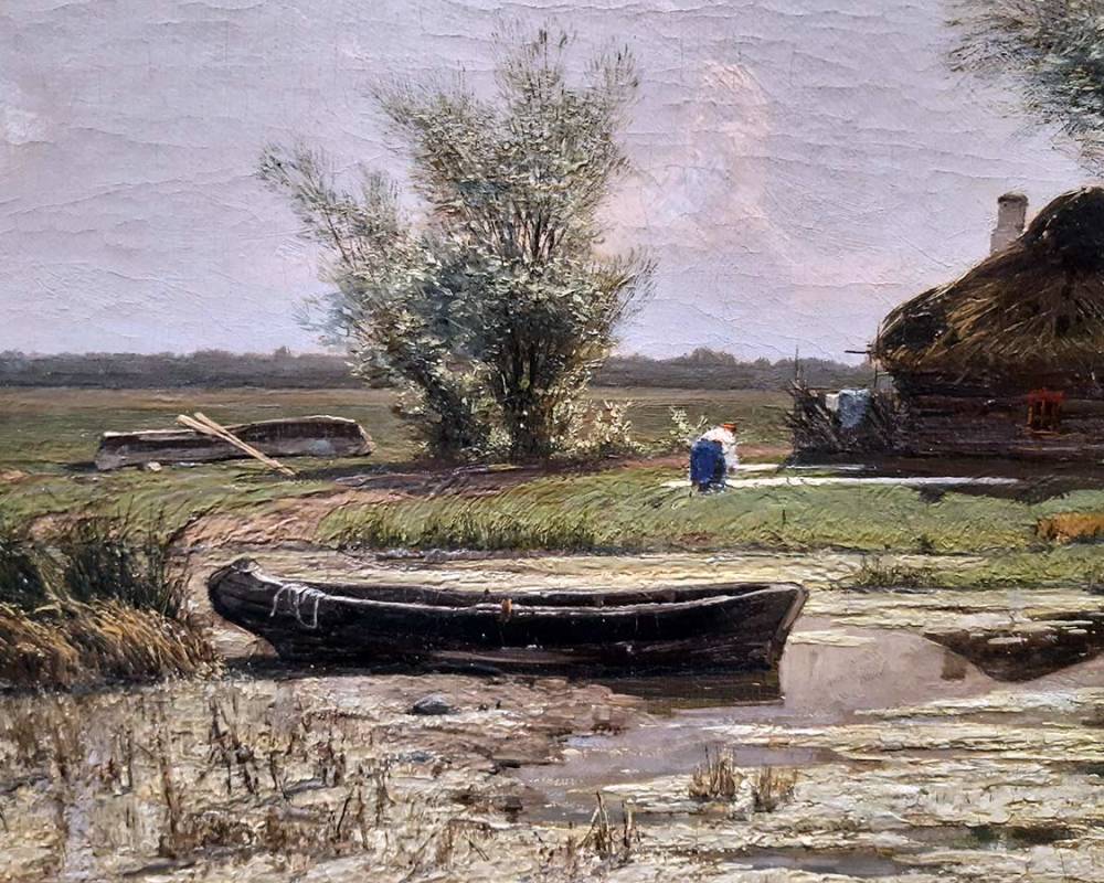 Клевер Ю.Ю. (1850-1873) У пруда -2
