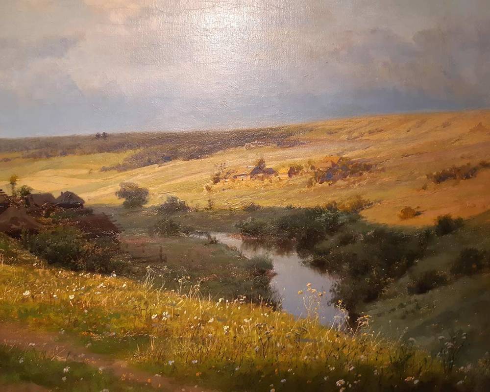 Киселев А.А. (1838-1911) Возвращение стада. Вечер-4