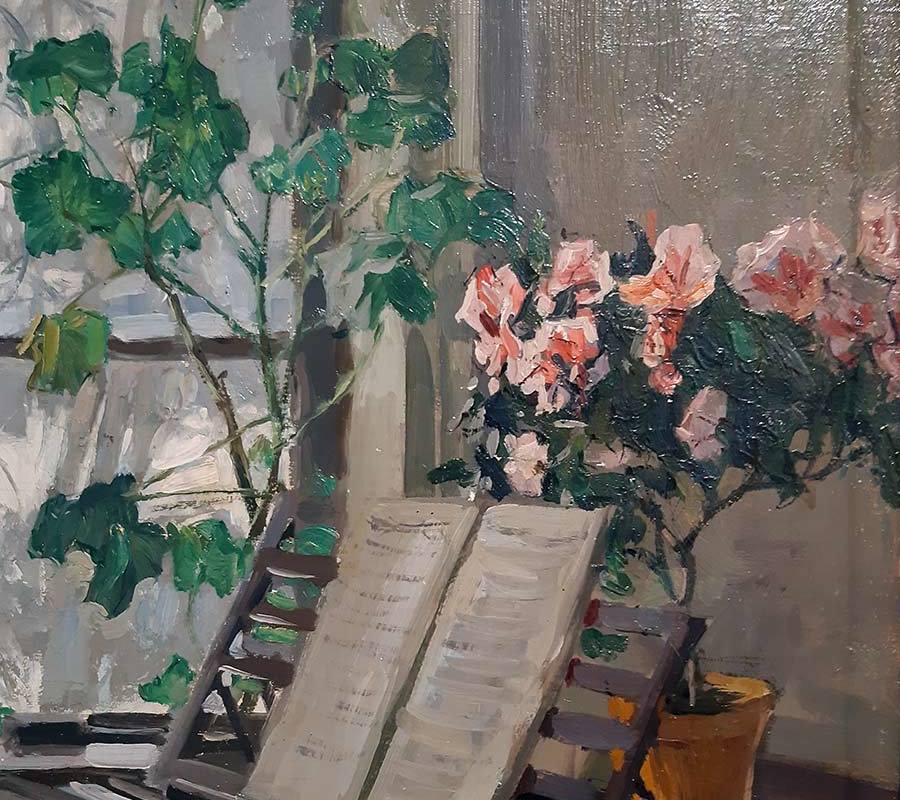 Жуковский С.Ю. (1873-1944) Интерьер-1
