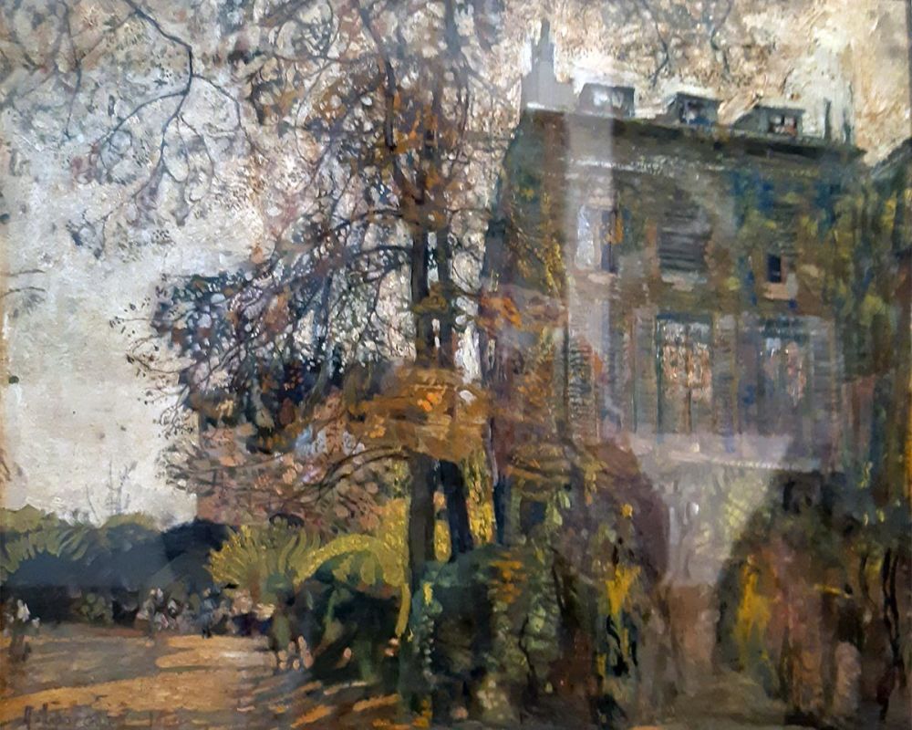 Бродский И.И. (1884-1939) Старый дом в Париже..