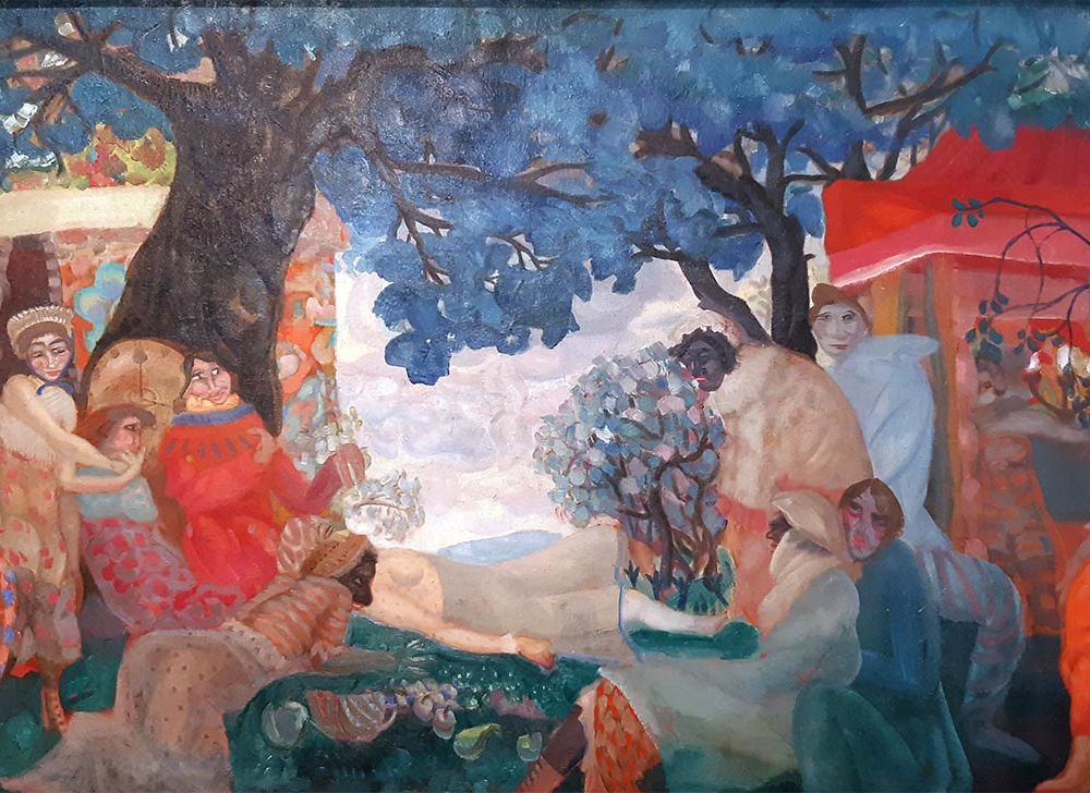 Григорьев Б.Д. (1866-1934) Сон (Привал комедиантов).