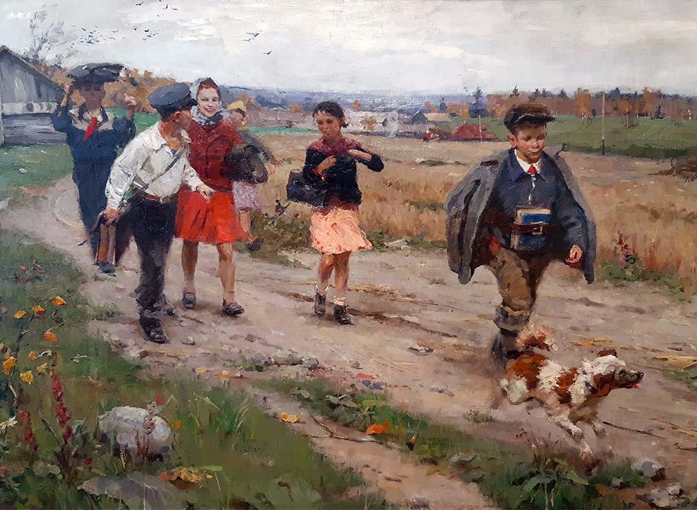 Позднеев Н.М. (1930-1978) Из школы-1