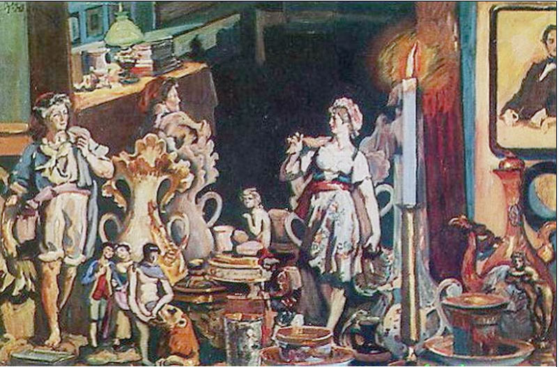 Юон К.Ф. (1875-1958) Интимный мир