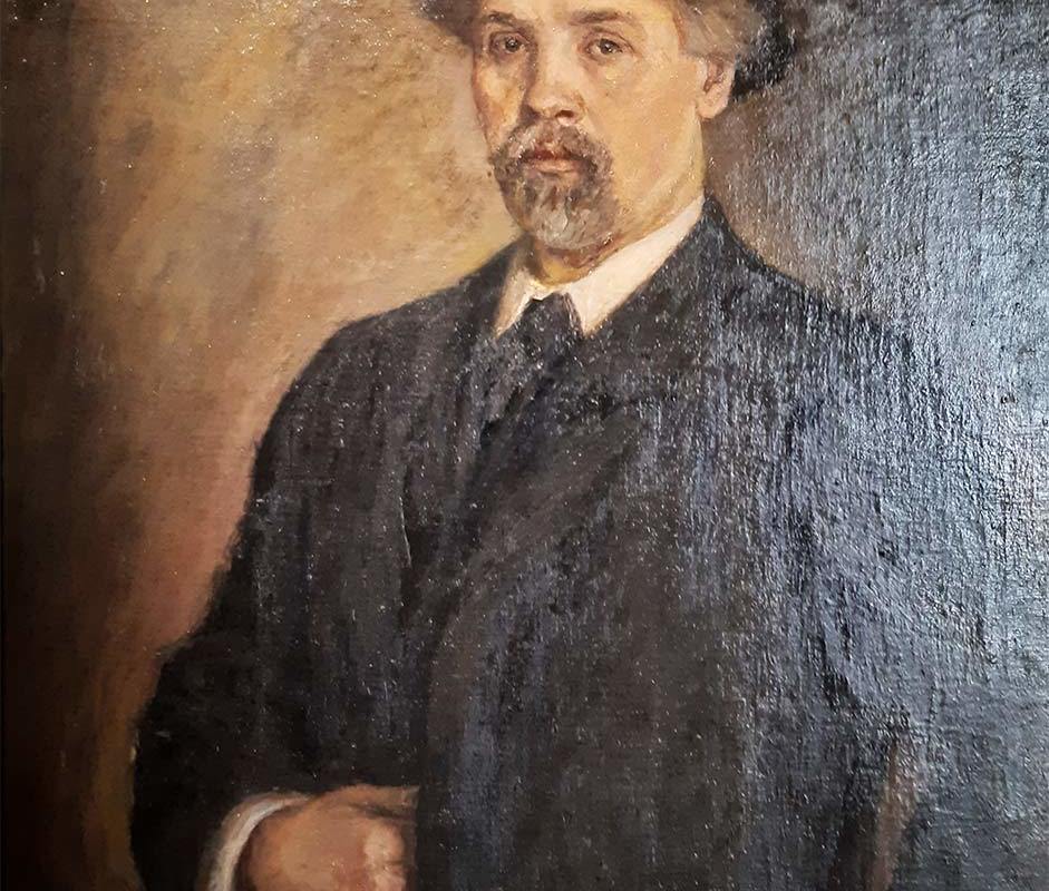 В.И.Суриков  Автопортрет. 1915