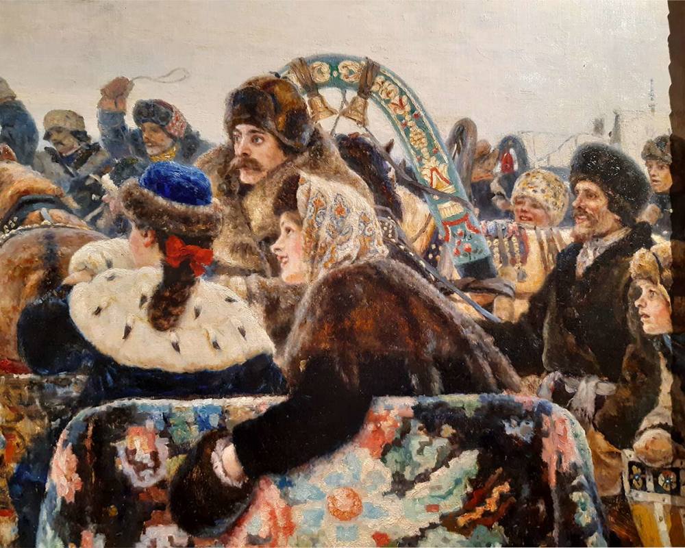В.И.Суриков Взятие снежного городка. 1891 -2