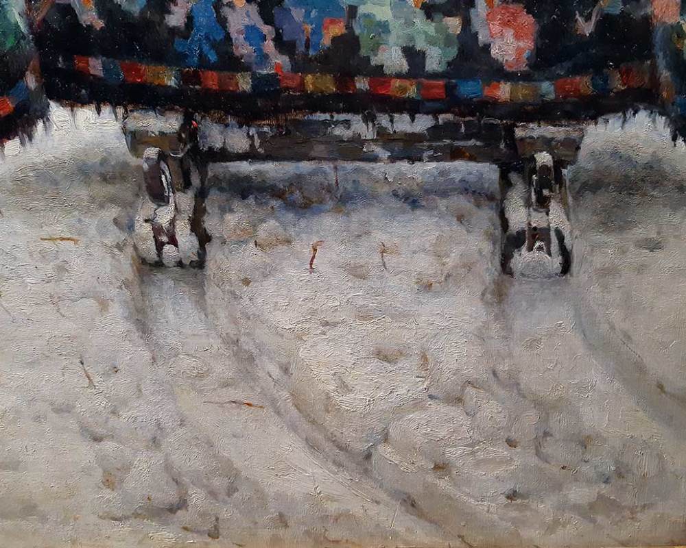 В.И.Суриков Взятие снежного городка. 1891 -6