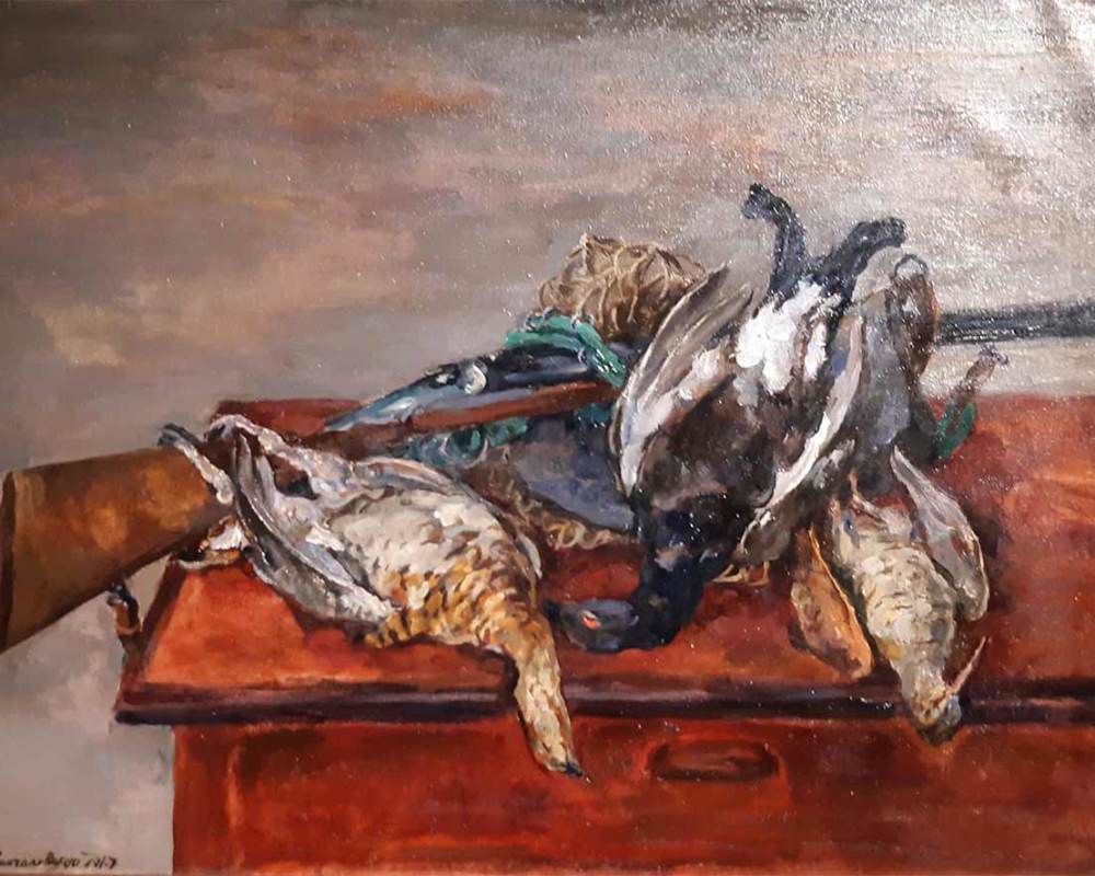 М.П.Кончаловский Дичь и ружье. 1967