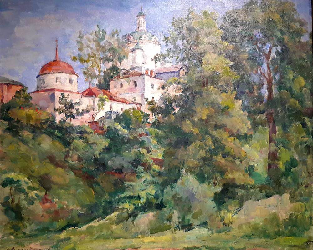 М.П.Кончаловский Малоярославский монастырь.1989