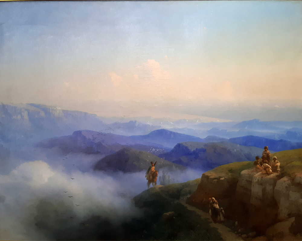 Айвазовский И.К. (1817-1900) Вид с Карнайских гор-1