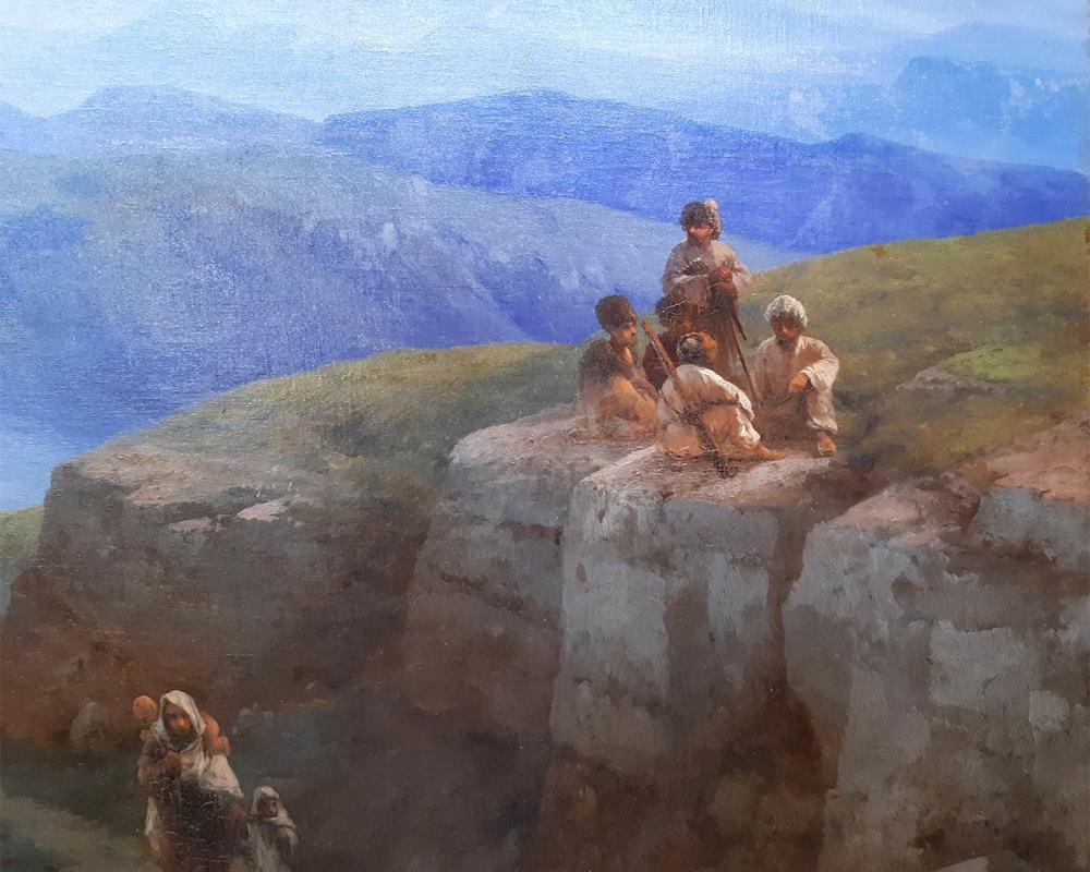 Айвазовский И.К. (1817-1900) Вид с Карнайских гор-2