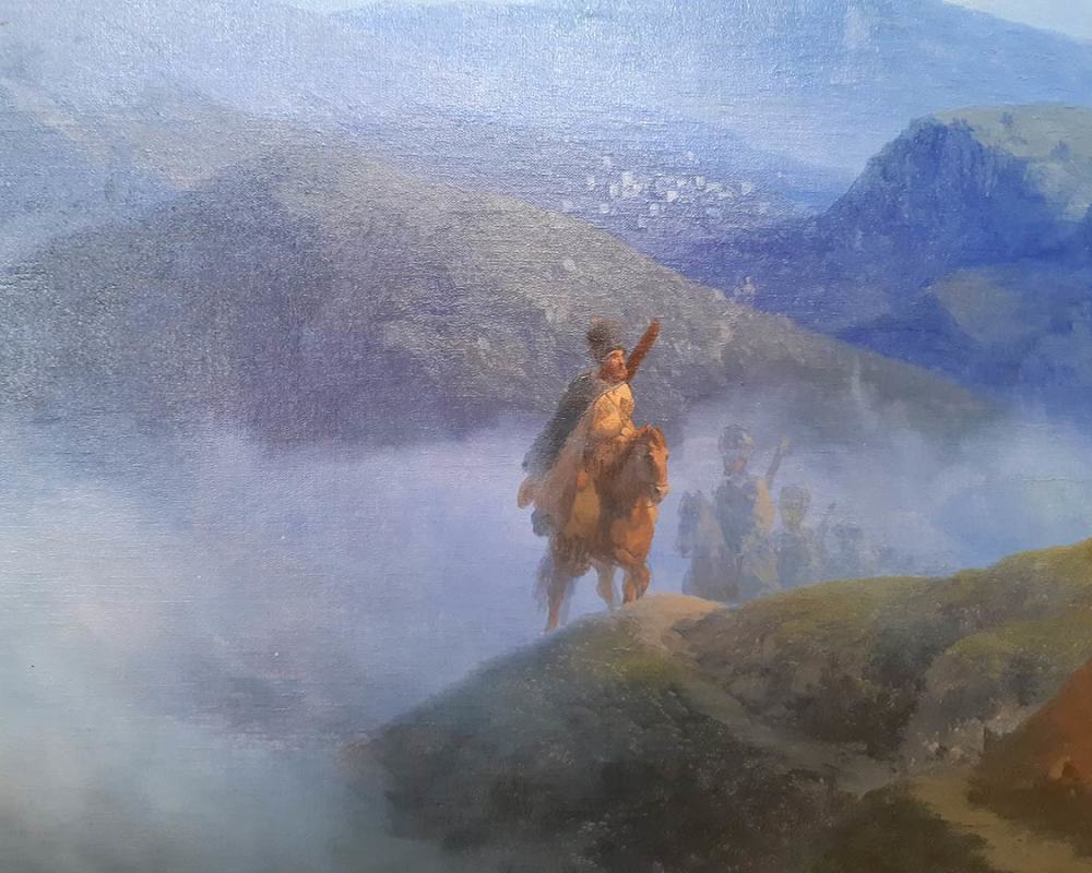 Айвазовский И.К. (1817-1900) Вид с Карнайских гор-4