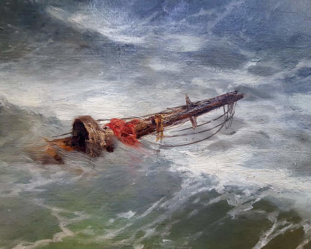 Айвазовский И.К. (1817-1900) Буря на Азовском море-2