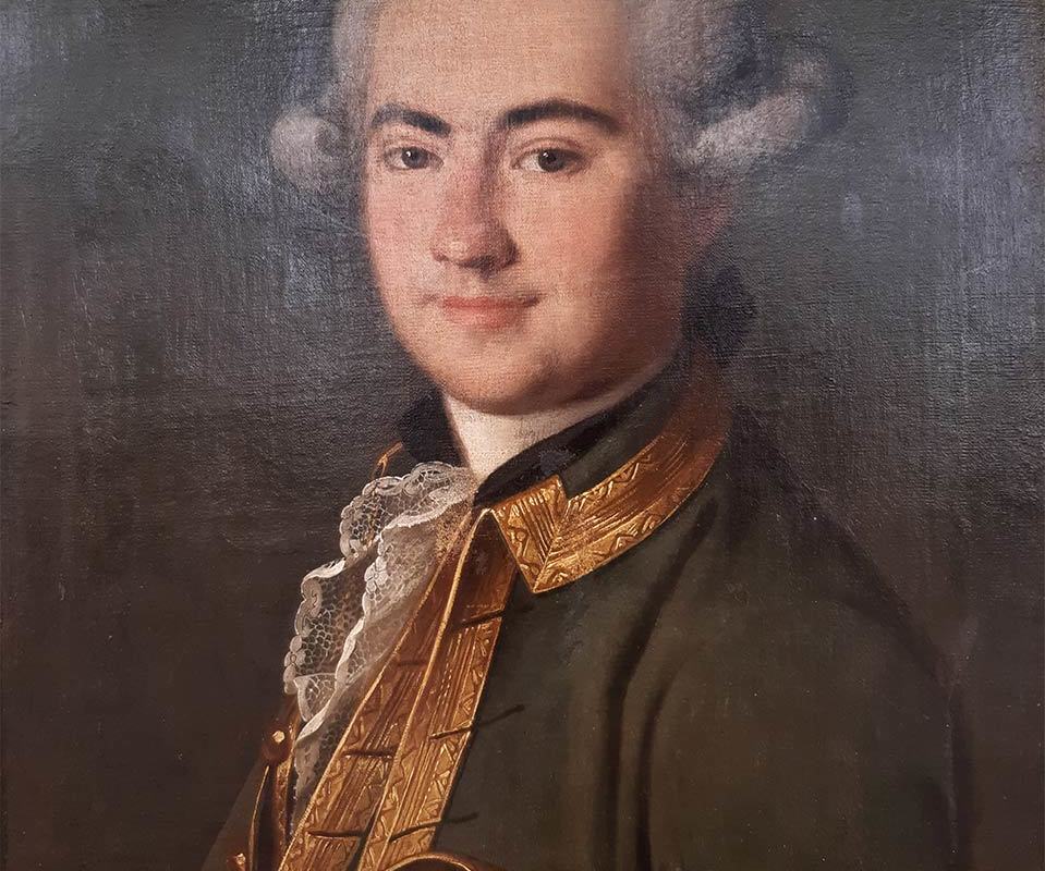 Христинек К.Л. (1732-1794) Портрет Алексея Андреевича Волкова.